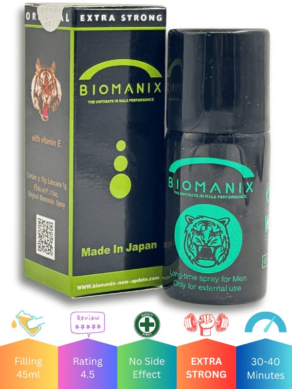 Biomanix Delay Spray 45ML - Last Longer Spray
