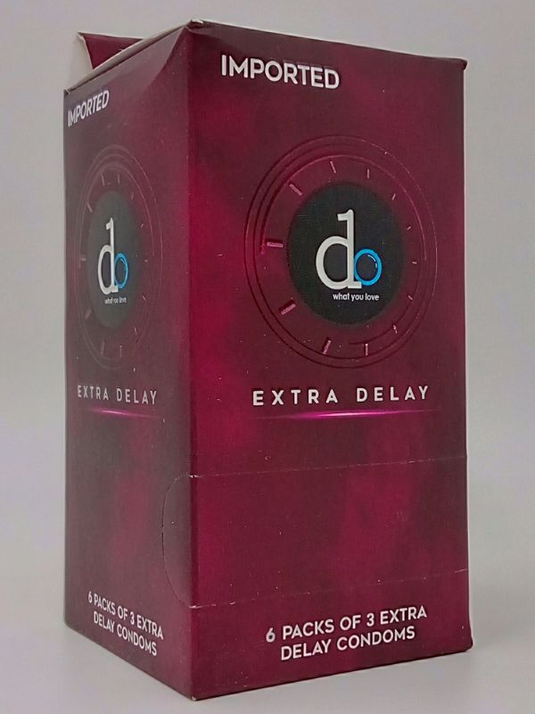 Do Condoms Pack - 6 x 3 Extra Delay Condoms