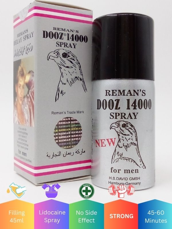 Dooz 14000 Delay Spray For Men 45ml - Long Last Timing & Stamina
