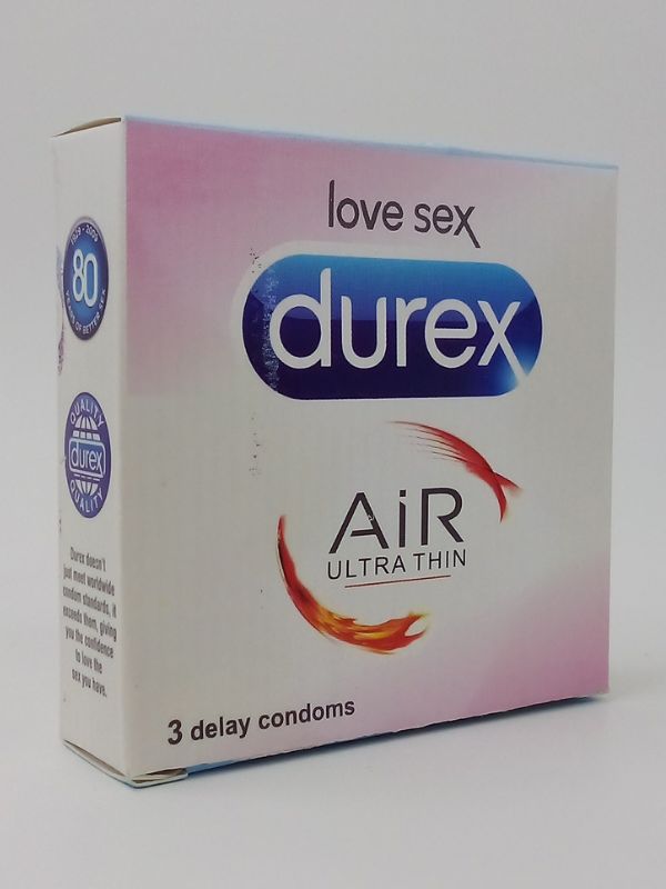 Durex Condoms Air Ultra Thin 3 Pieces