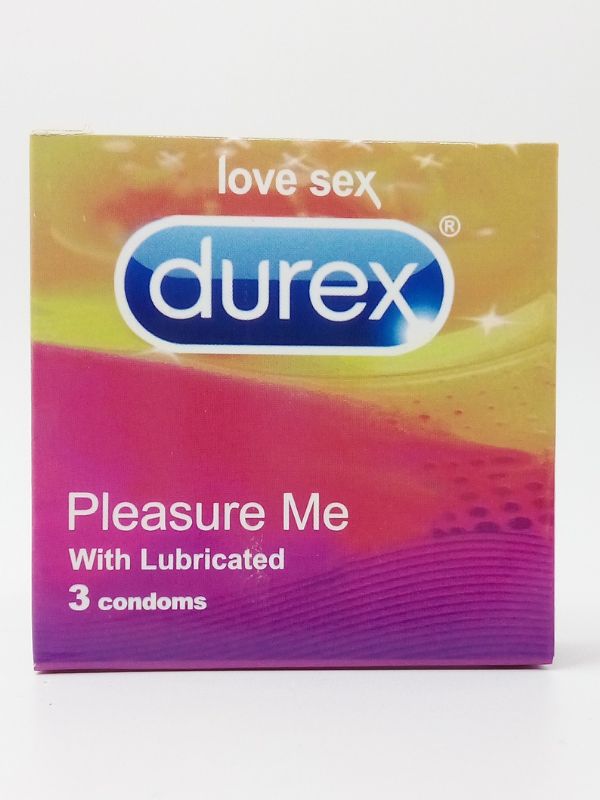 Durex Condoms Pleasure Me - 3 Lubricated Condoms