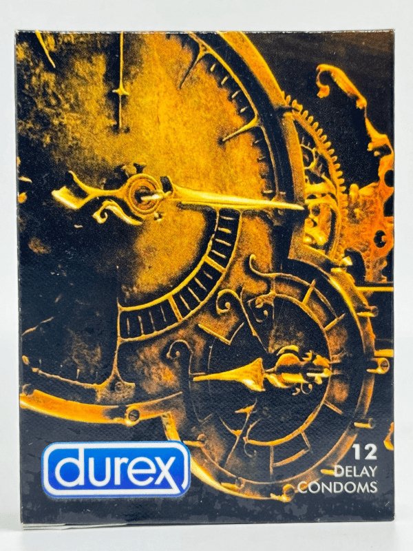 Durex Delay Condoms - 12 Lubricated Condoms