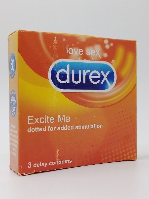 Durex Dotted Condom Excite Me - 3 Condoms Pack