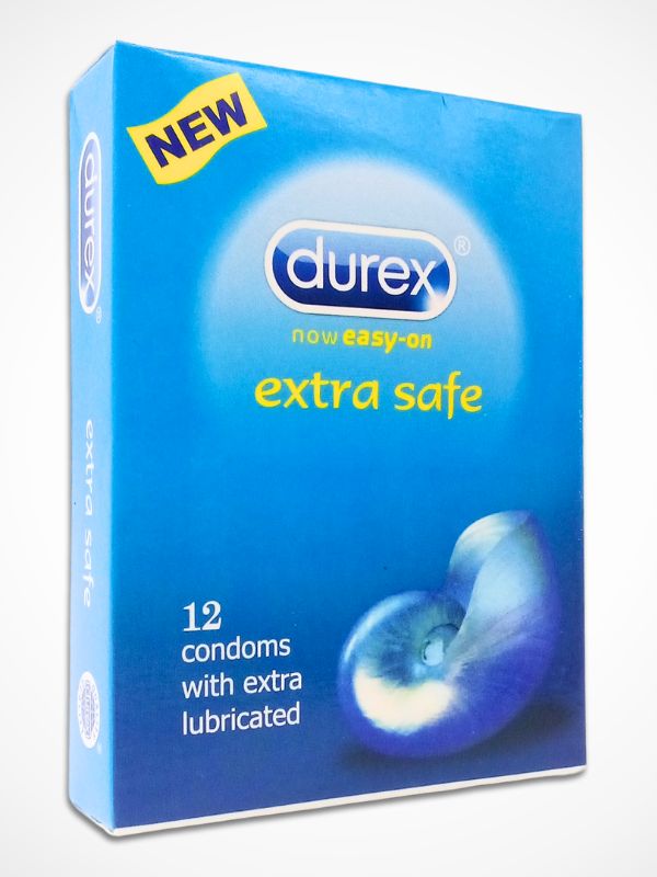 Durex Extra Safe Condoms - 12 Extra Lubricated Condoms