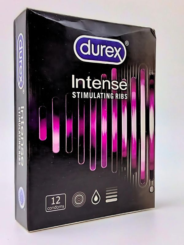 Durex Intense Condoms - 12 Stimulating Ribs Condoms