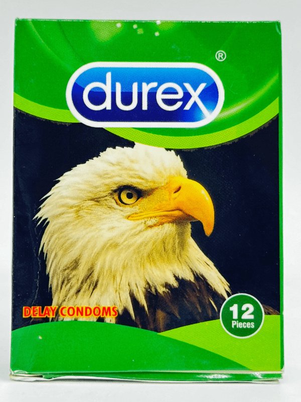 Durex Lubricated Delay Condoms - 12 Condoms