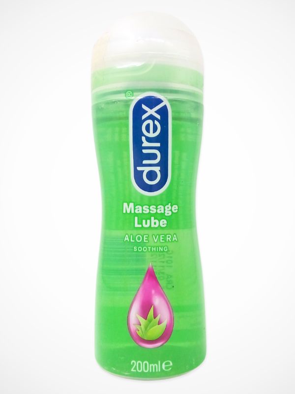 Durex Massage Lube 200ml - Aloe Vera Soothing Gel