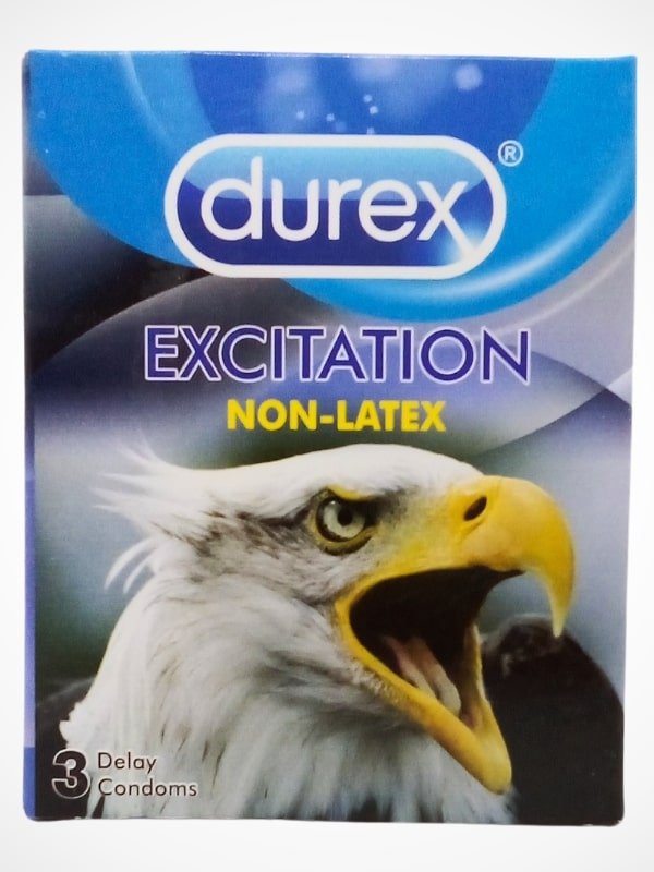 Durex Non Latex Condoms - 3 Excitation Condoms