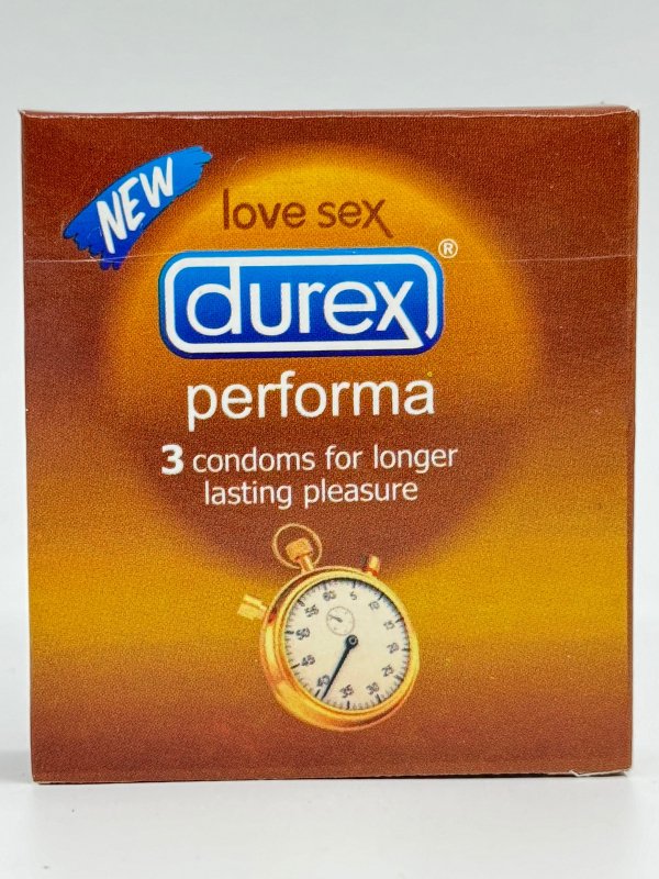 Durex Performa Condoms - 3 Long Lasting Condom