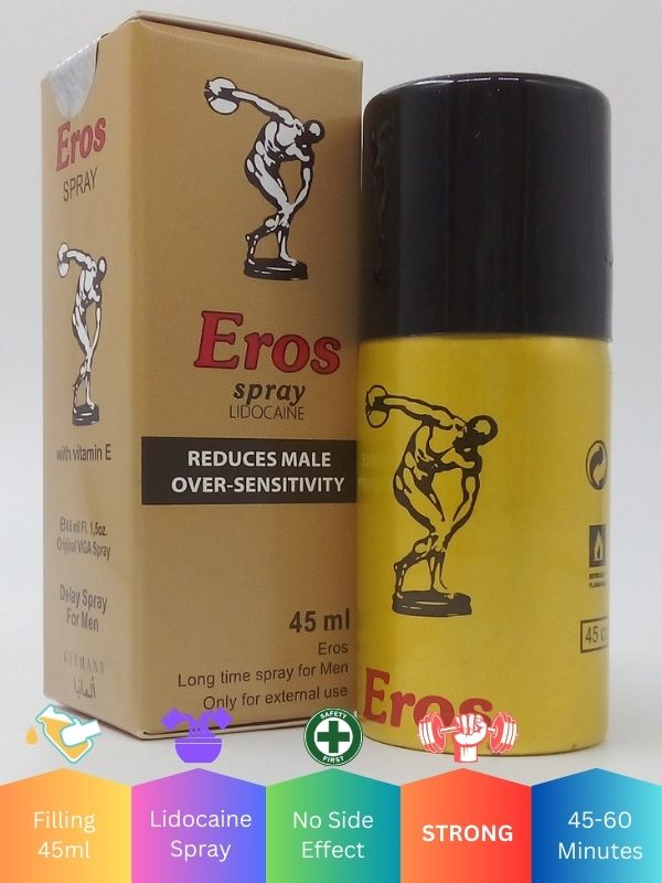 Eros Spray Lidocaine - Long Time Spray For Men