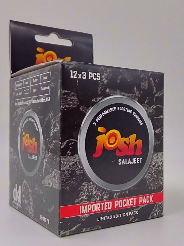Josh Condoms Salajeet - 12 x 3 Condoms Pack