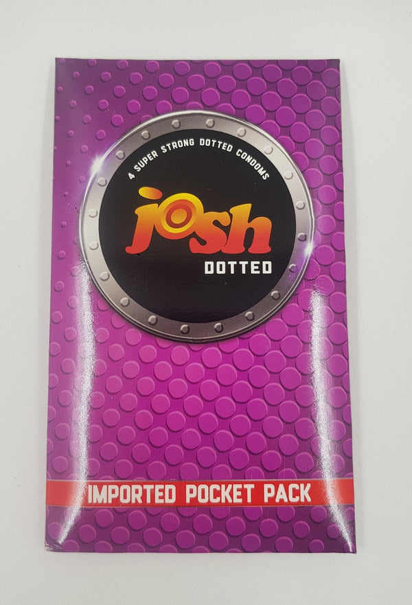 Josh Dotted Condoms 4 Pieces - Dotted Condoms