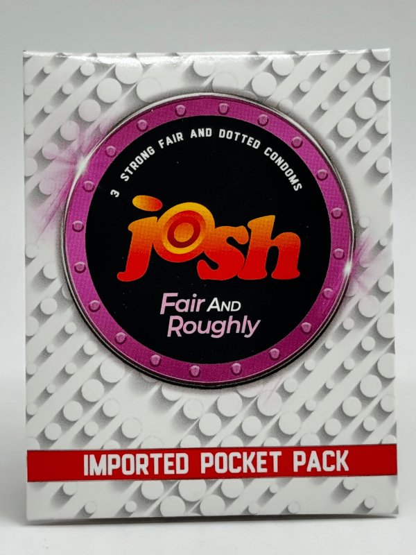 Josh Fair & Roughly Condoms - 3 Condom Pack