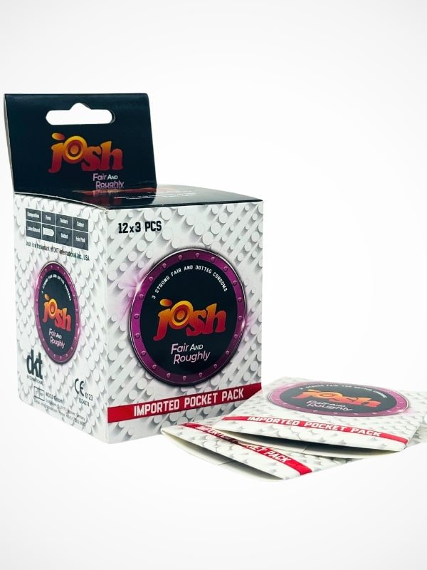 Josh Fair & Roughly Condoms - 36 Condom Pack