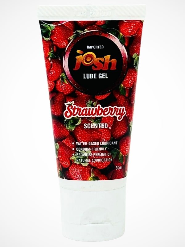Josh Lube Gel Strawberry 30ml - Water Based Lubricant