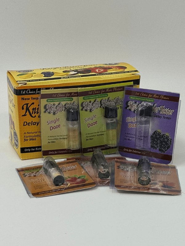 Knight Rider Testers - 6 Flavors - 12 Single Doz Testers