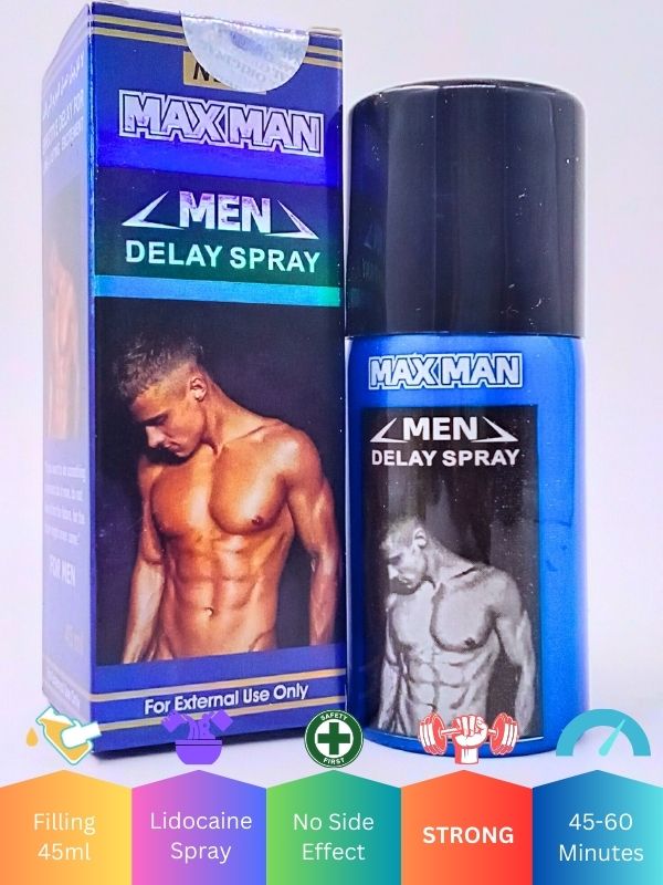 New Maxman Delay Spray - Long Lasting Excitement