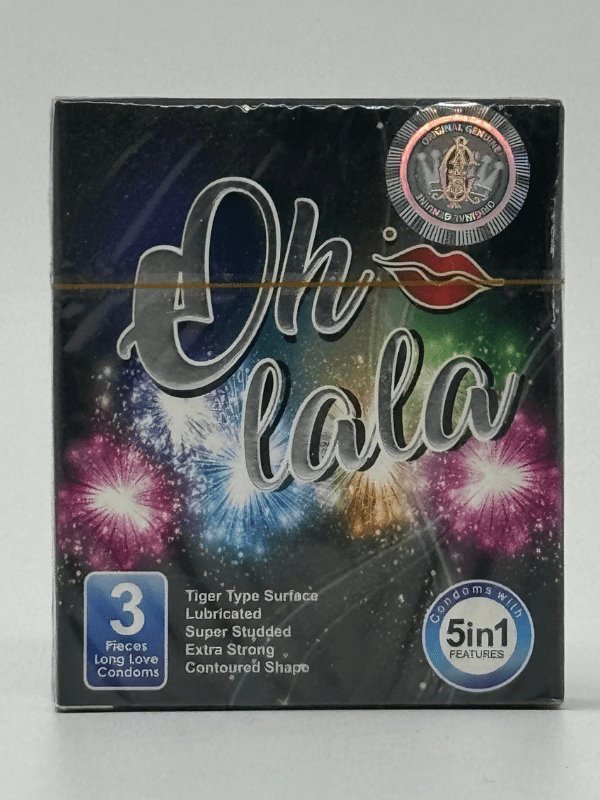 Oh Lala condoms - 3 Long Love Condoms