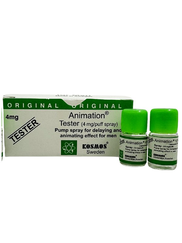 Original Animation Delay Testers 4mg x 10 Vials - Long Timing Testers