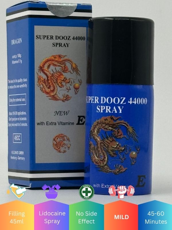 Super Dooz 44000 Delay Spray 45ML - Dooz 44000 Spray MILD