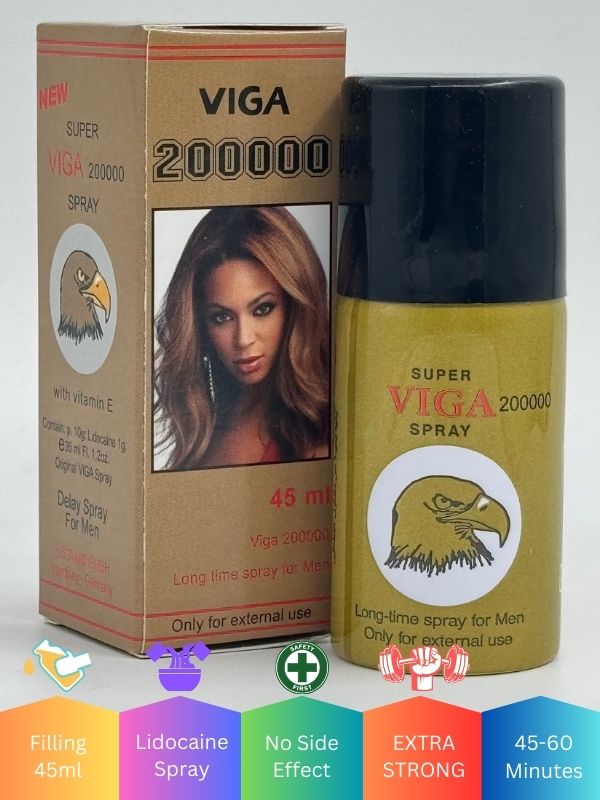 Super Viga 200000 Delay Spray For Men 45ML