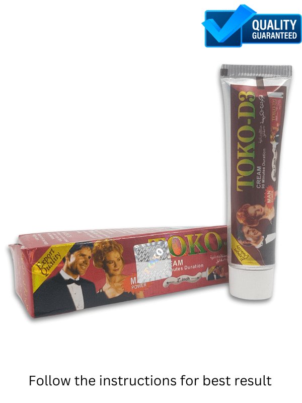 Toko D3 Cream - Delay Cream Long Time 90 Minutes