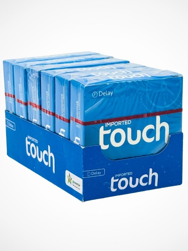Touch Delay Condom - 6 x 3 Condoms Pack