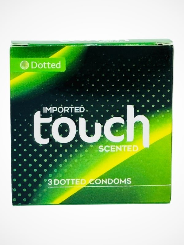 Touch Dotted Condoms - 3 Condoms Pack