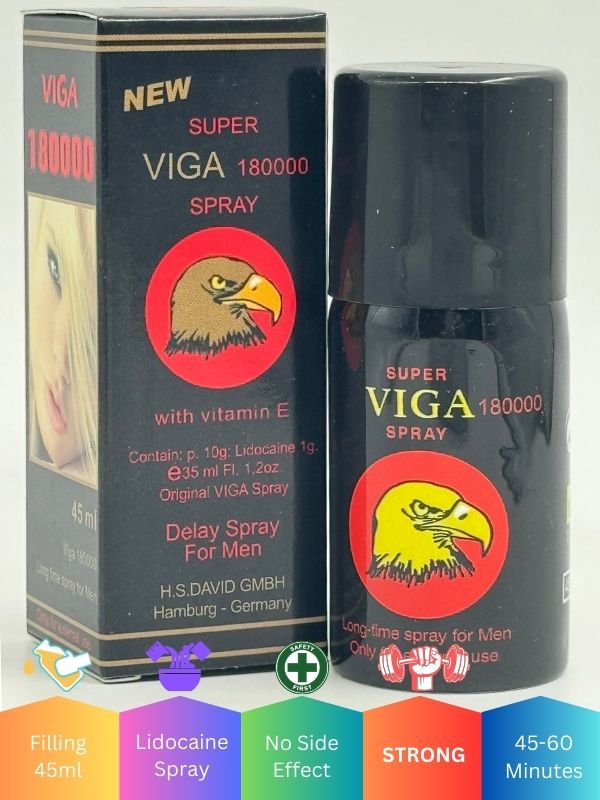 Viga 180000 Delay Spray For Men 45ML