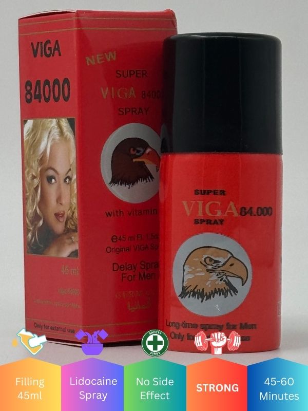 Viga 84000 Delay Spray For Men 45ML - Strong Long Timing